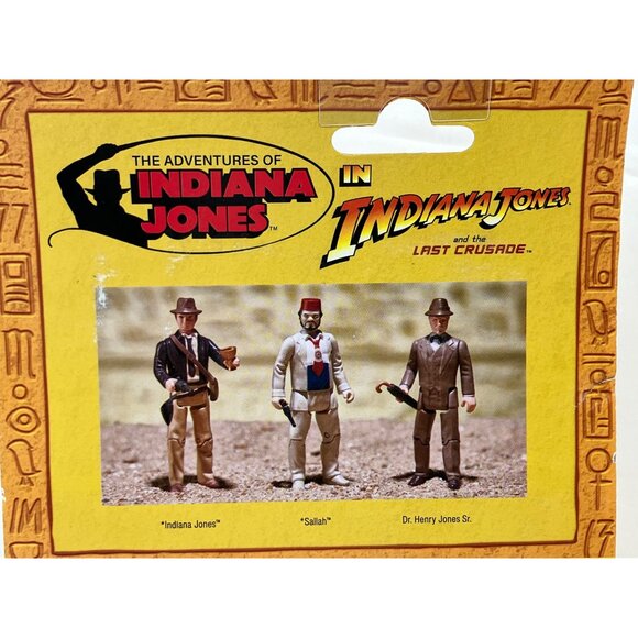 Indiana Jones Retro Collection Dr. Henry Jones Sr. Action Figure New Box Defects - Picture 8 of 14